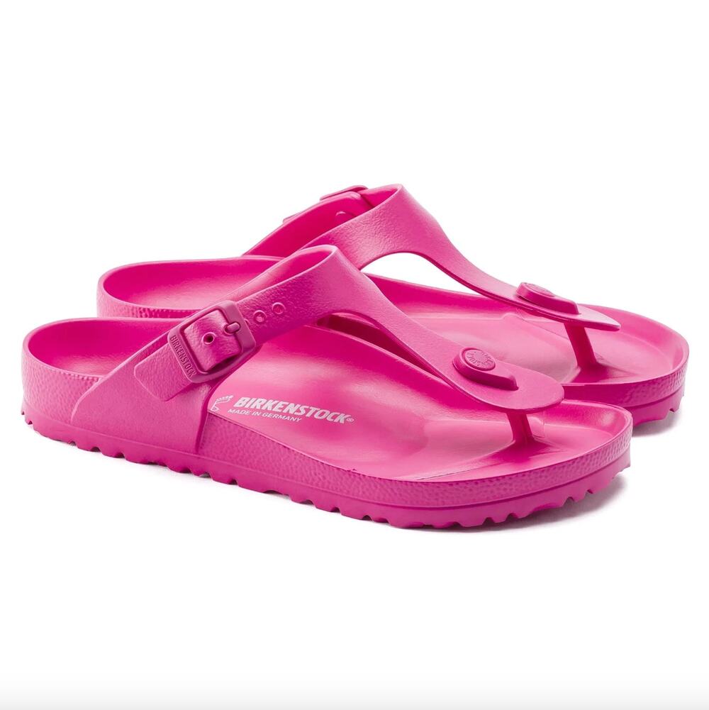 NWOT Birkenstock Gizeh EVA Beetroot Purple hot pink waterproof sandals EU 34